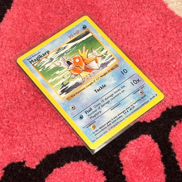 Magikarp [Shadowless] #35 – Pokémon Base Set – As Pictured - Picture 3 of 6
